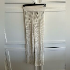 Abercrombie crochet swim cover up pants NWT